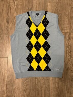 Vintage Burberry golf Sweater Vest